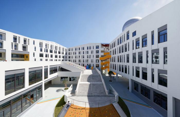 BIM建筑|乐清市育英寄宿学校小学部二期工程 / 中国美术学院风景建筑设计研究总院 BIM建筑|乐清市育英寄宿学校小学部二期工程 / 中国美术学院风景建筑设计研究总院