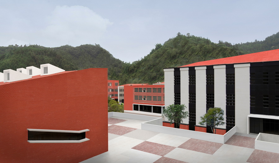 BIM建筑|黔南山地消防与应急救援训练中心 / 西线工作室 BIM建筑|黔南山地消防与应急救援训练中心 / 西线工作室