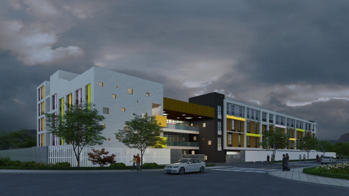 BIM建筑|广西壮族自治区直属机关第二幼儿园,中国 / 广西中盛建筑设计有限公司 BIM建筑|广西壮族自治区直属机关第二幼儿园,中国 / 广西中盛建筑设计有限公司