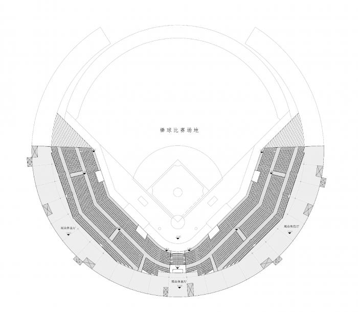 BIM建筑|云南省腾冲市国际棒球运动公园 / 深圳中海世纪建筑设计有限公司 BIM建筑|云南省腾冲市国际棒球运动公园 / 深圳中海世纪建筑设计有限公司