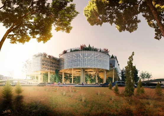 BIM建筑|MVRDV争取为俄石油巨头设计木材办公室 BIM建筑|MVRDV争取为俄石油巨头设计木材办公室