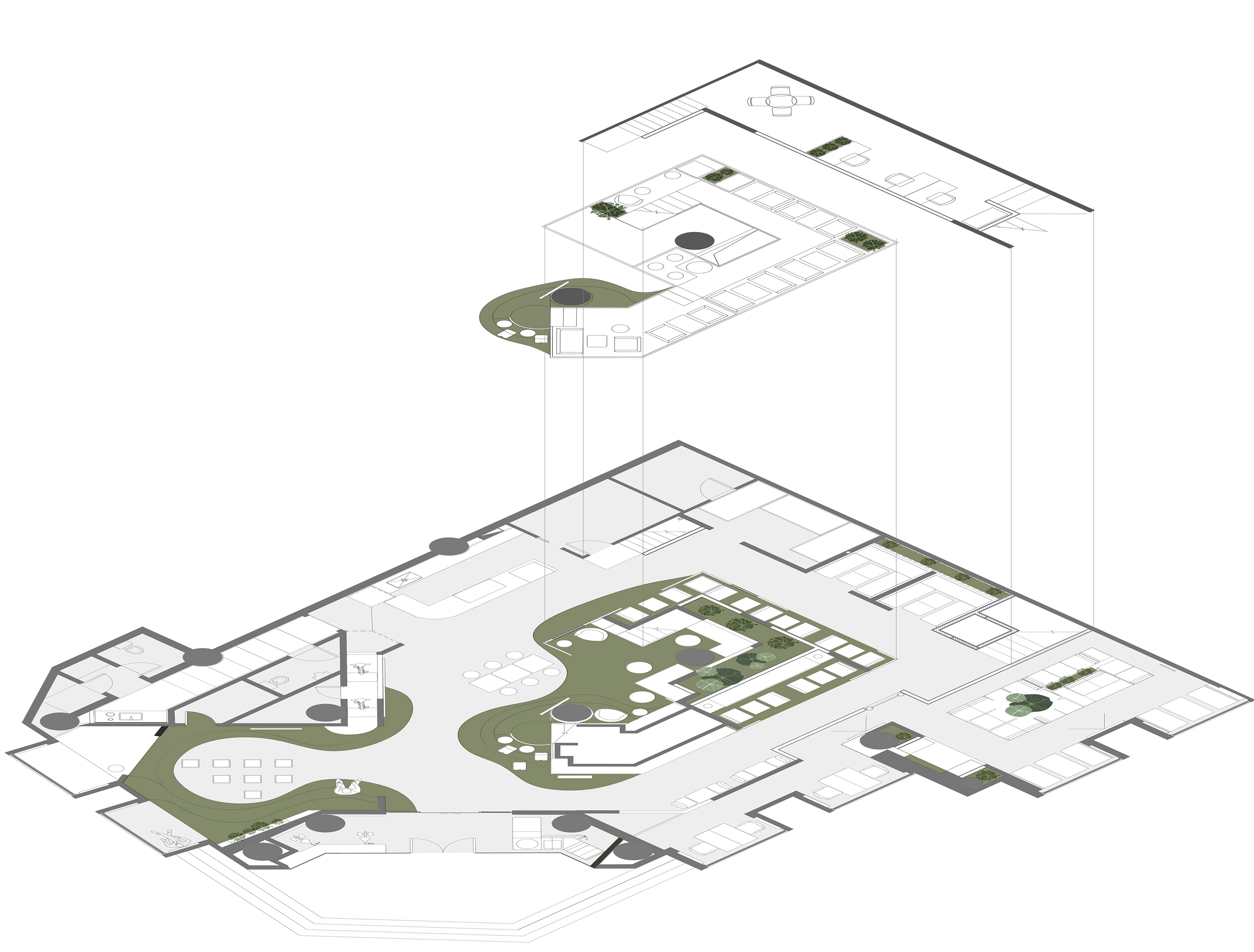 BIM建筑|一呼一吸之间:新陈代谢设计观的全方向实践 / QUCESS清石设计 BIM建筑|一呼一吸之间:新陈代谢设计观的全方向实践 / QUCESS清石设计