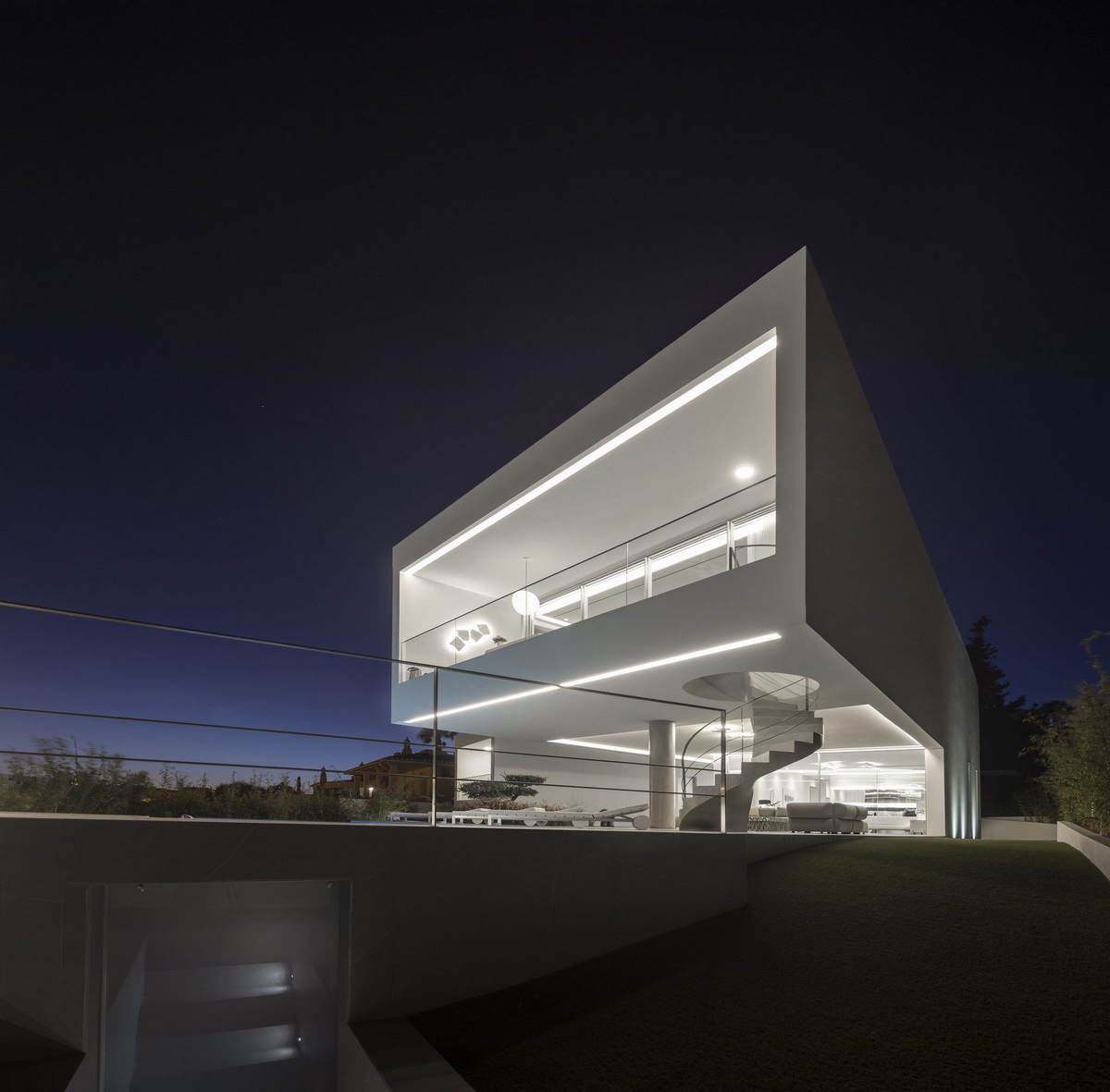 BIM建筑|葡萄牙 Dorfler 住宅,大胆而优雅的曲线 / Vitor Vilhena Arquitectura BIM建筑|葡萄牙 Dorfler 住宅,大胆而优雅的曲线 / Vitor Vilhena Arquitectura