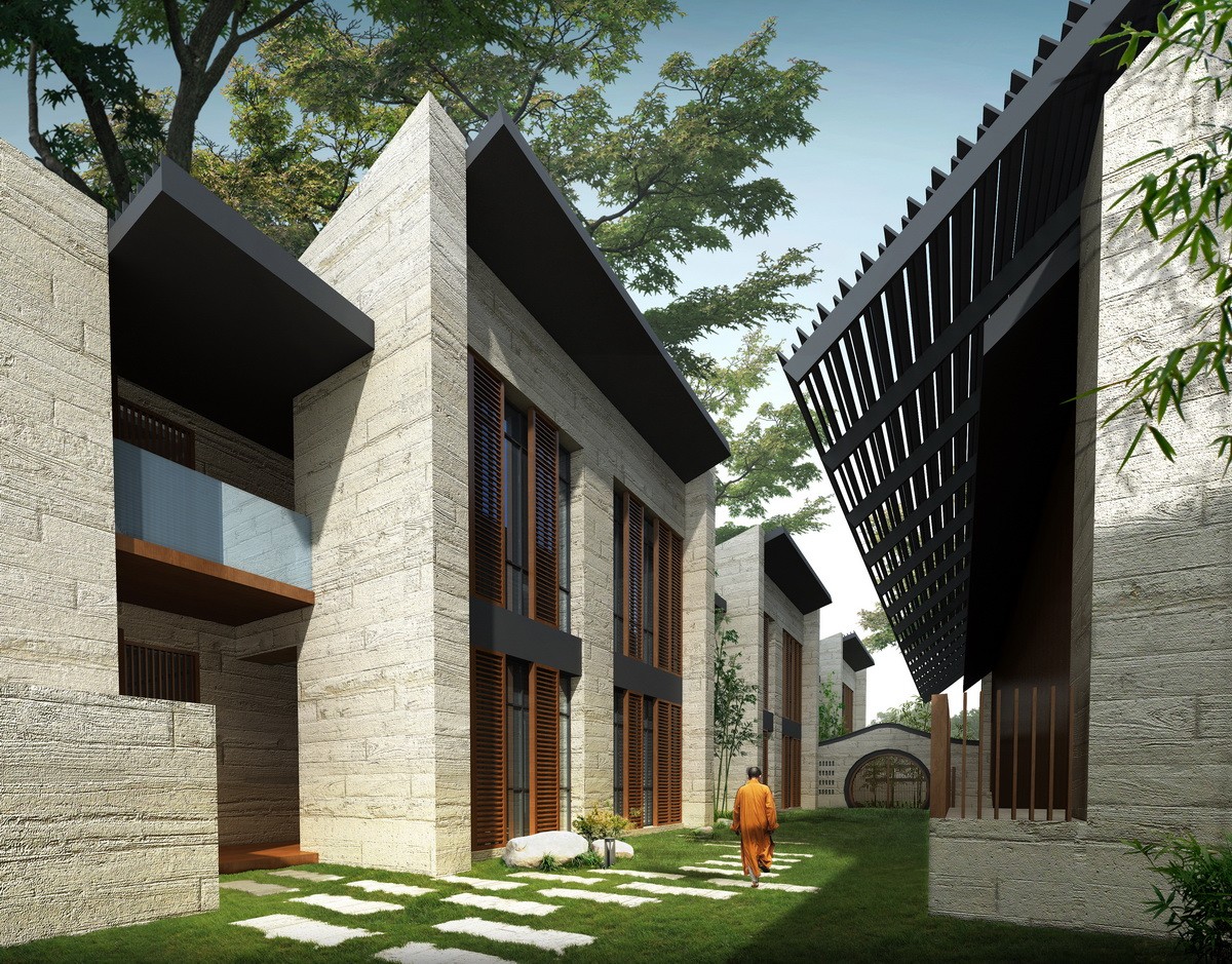 BIM建筑|融素——一座现代寺庙的初现 / 墨泰建筑 BIM建筑|融素——一座现代寺庙的初现 / 墨泰建筑