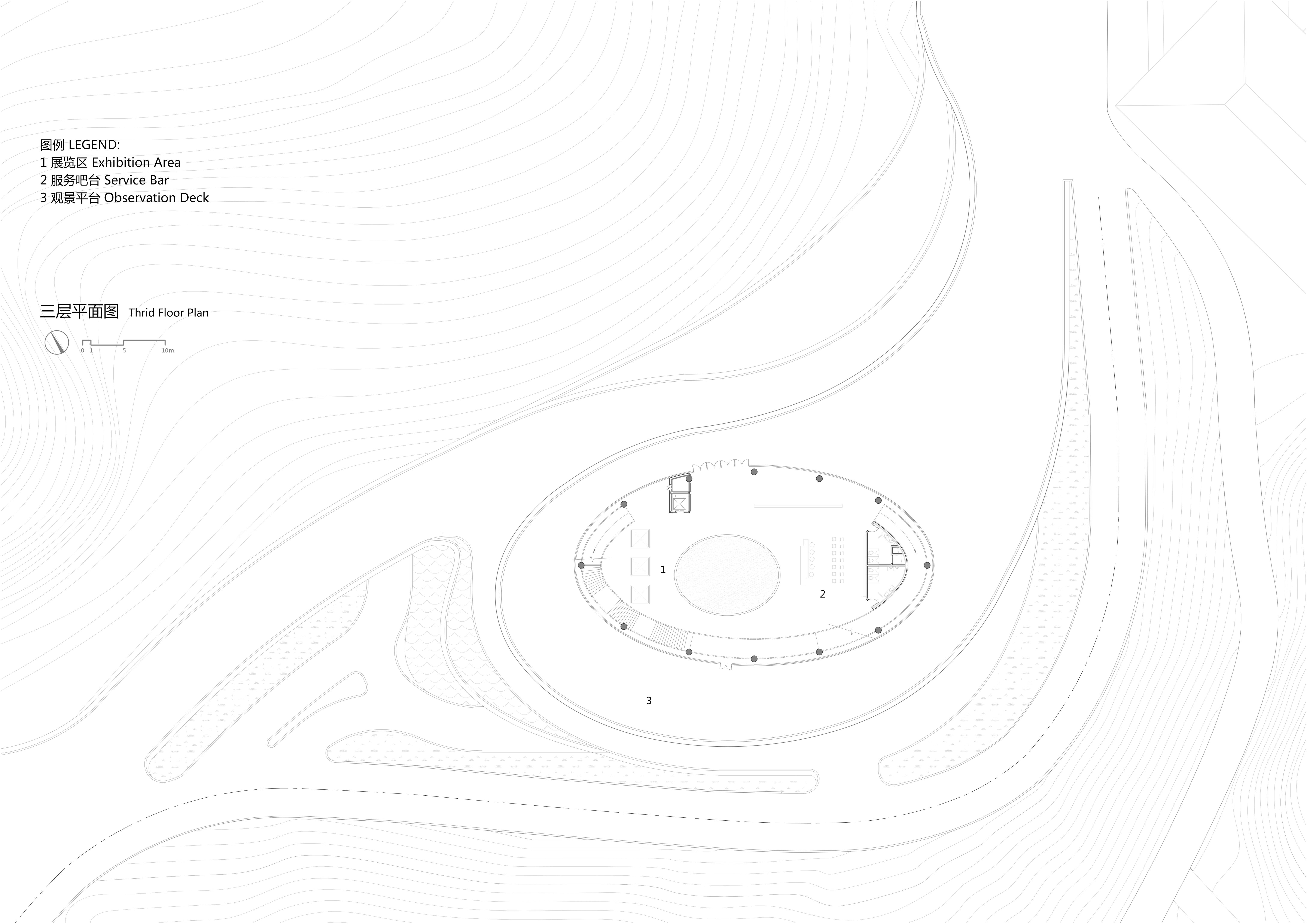 BIM建筑|“融于自然,地景之上”——江西虔心小镇展厅设计 / GWP Architects BIM建筑|“融于自然,地景之上”——江西虔心小镇展厅设计 / GWP Architects