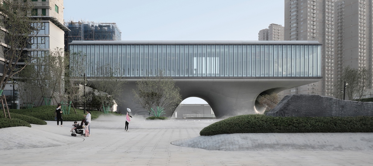 BIM建筑|漂浮之门——西安沣东新城莱安社区中心 / EID Architecture BIM建筑|漂浮之门——西安沣东新城莱安社区中心 / EID Architecture