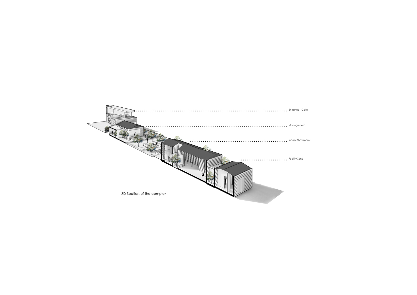 BIM建筑|Aptus 工厂展厅,庭院与光影之歌 / Hooba Design BIM建筑|Aptus 工厂展厅,庭院与光影之歌 / Hooba Design