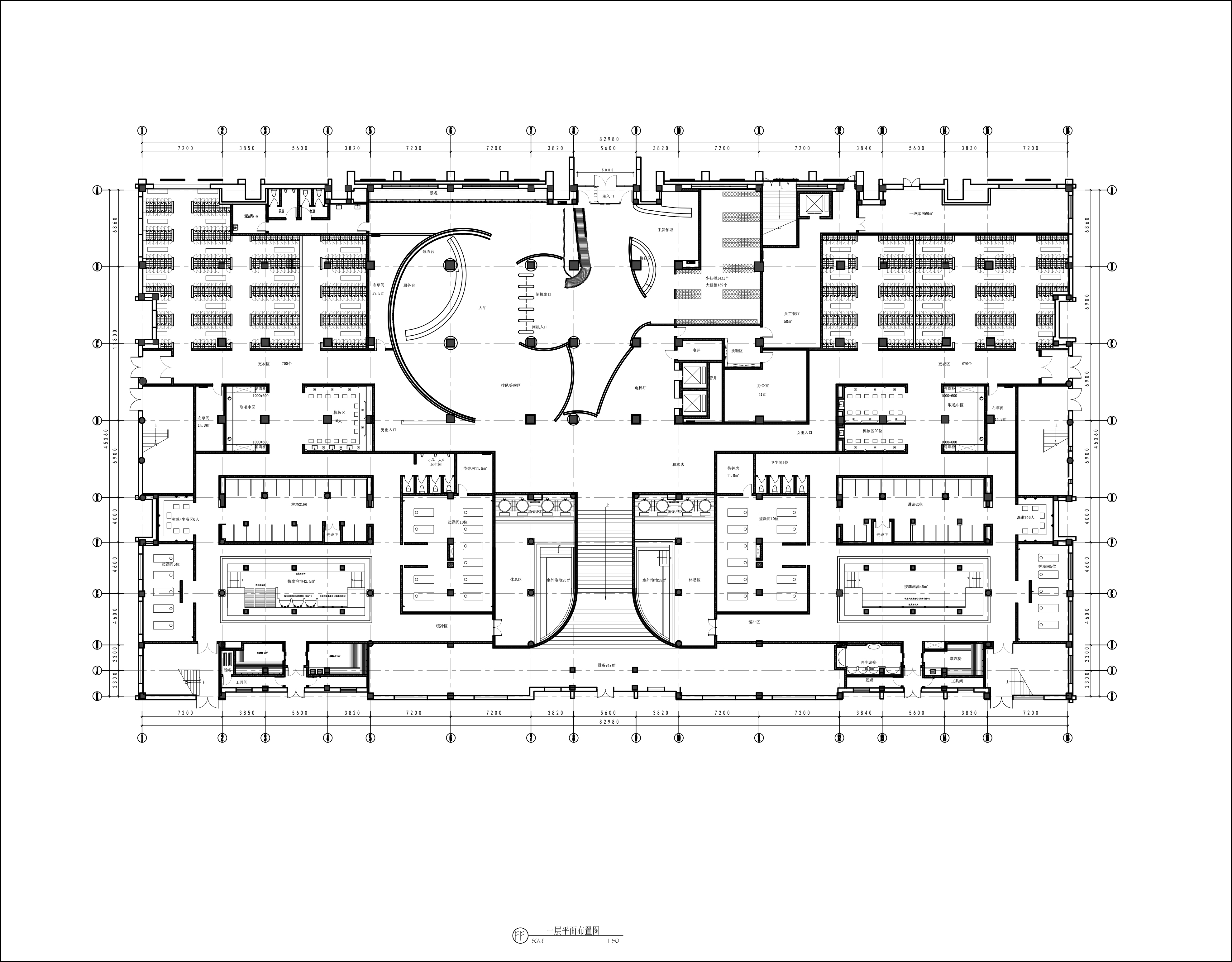 BIM建筑|水裹·汤泉 / 对角线设计 BIM建筑|水裹·汤泉 / 对角线设计