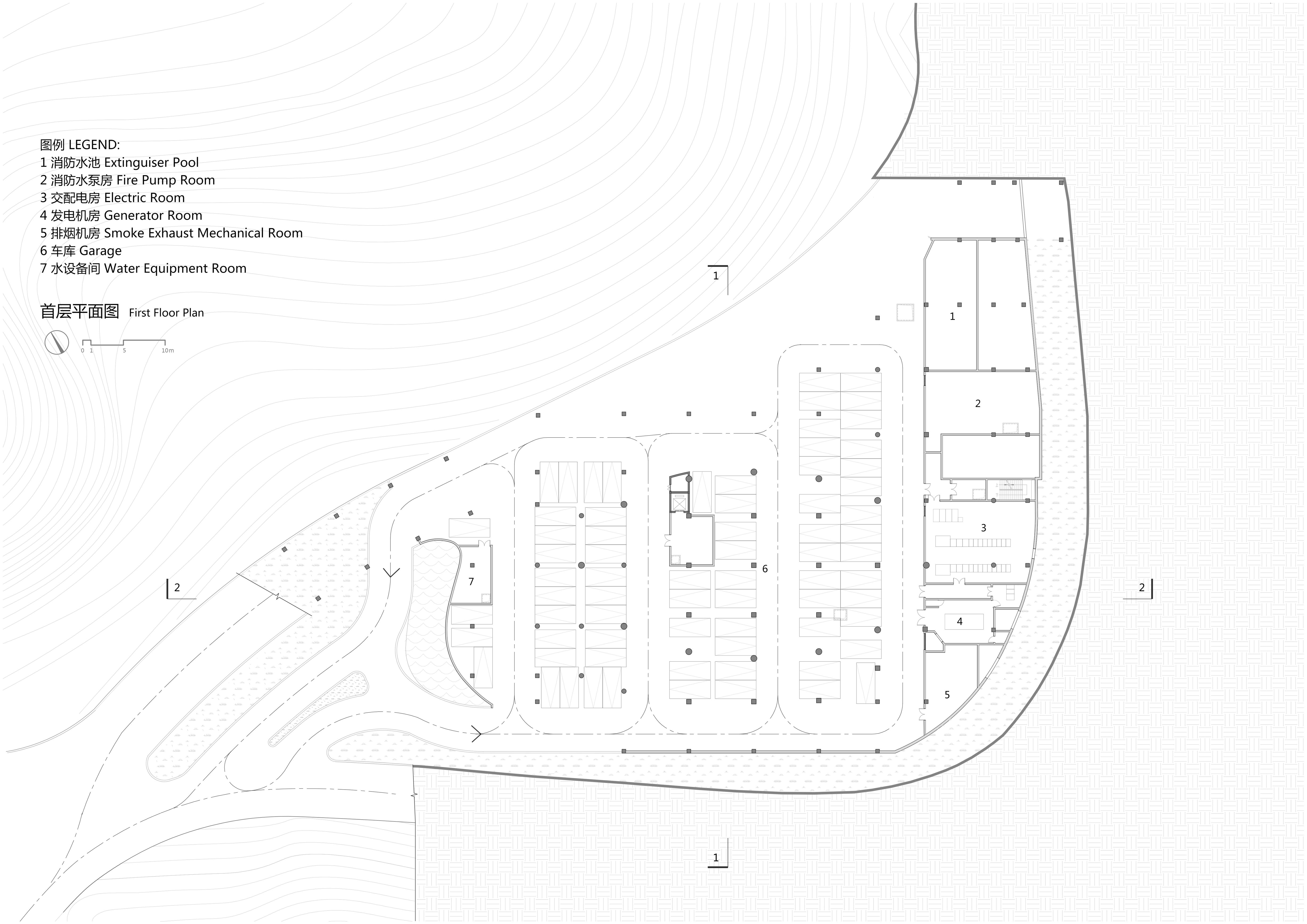 BIM建筑|“融于自然,地景之上”——江西虔心小镇展厅设计 / GWP Architects BIM建筑|“融于自然,地景之上”——江西虔心小镇展厅设计 / GWP Architects