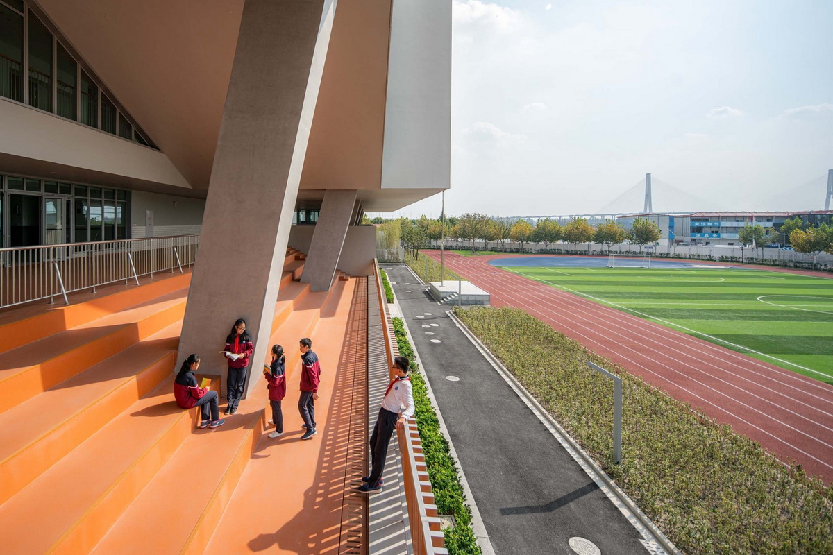 BIM建筑|华东师范大学第二附属中学前滩学校及冰厂田前滩幼儿园 / 致正建筑工作室+大正建筑事务所 BIM建筑|华东师范大学第二附属中学前滩学校及冰厂田前滩幼儿园 / 致正建筑工作室+大正建筑事务所