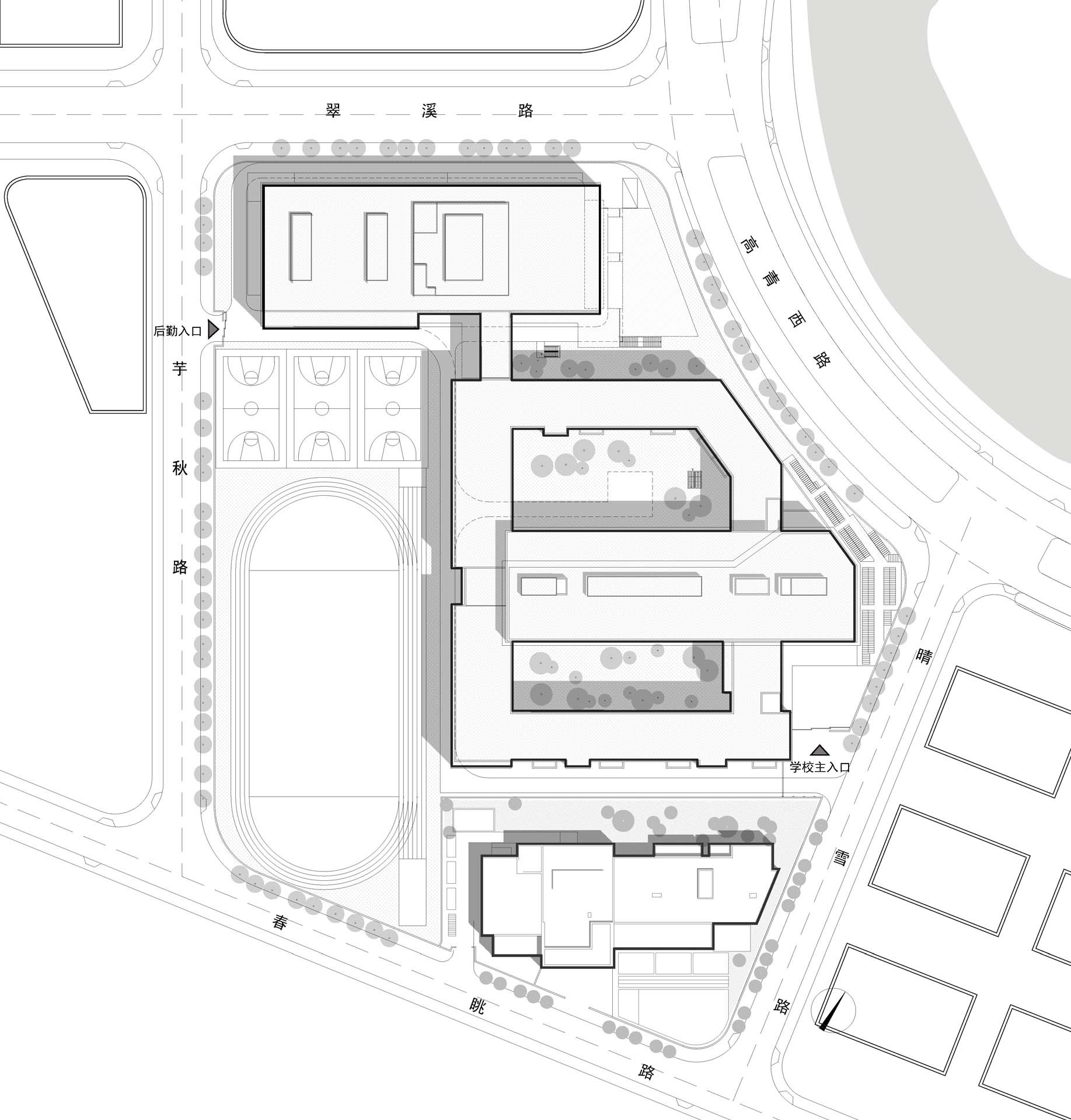BIM建筑|华东师范大学第二附属中学前滩学校及冰厂田前滩幼儿园 / 致正建筑工作室+大正建筑事务所 BIM建筑|华东师范大学第二附属中学前滩学校及冰厂田前滩幼儿园 / 致正建筑工作室+大正建筑事务所