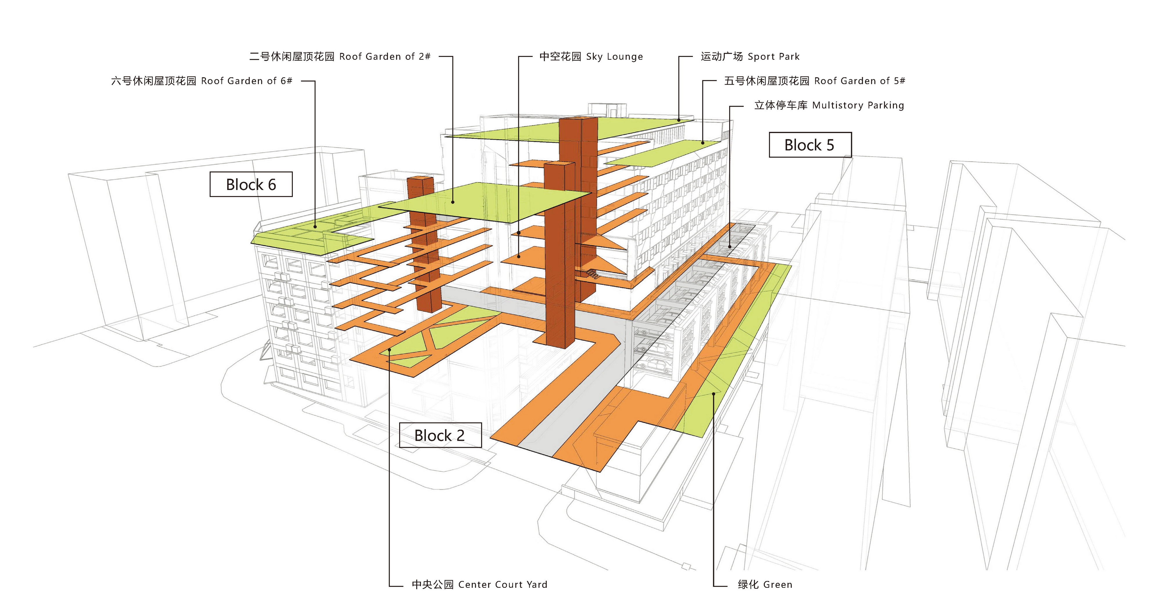 BIM建筑|中电・万谷 / COLORFULL 昱景设计 BIM建筑|中电・万谷 / COLORFULL 昱景设计