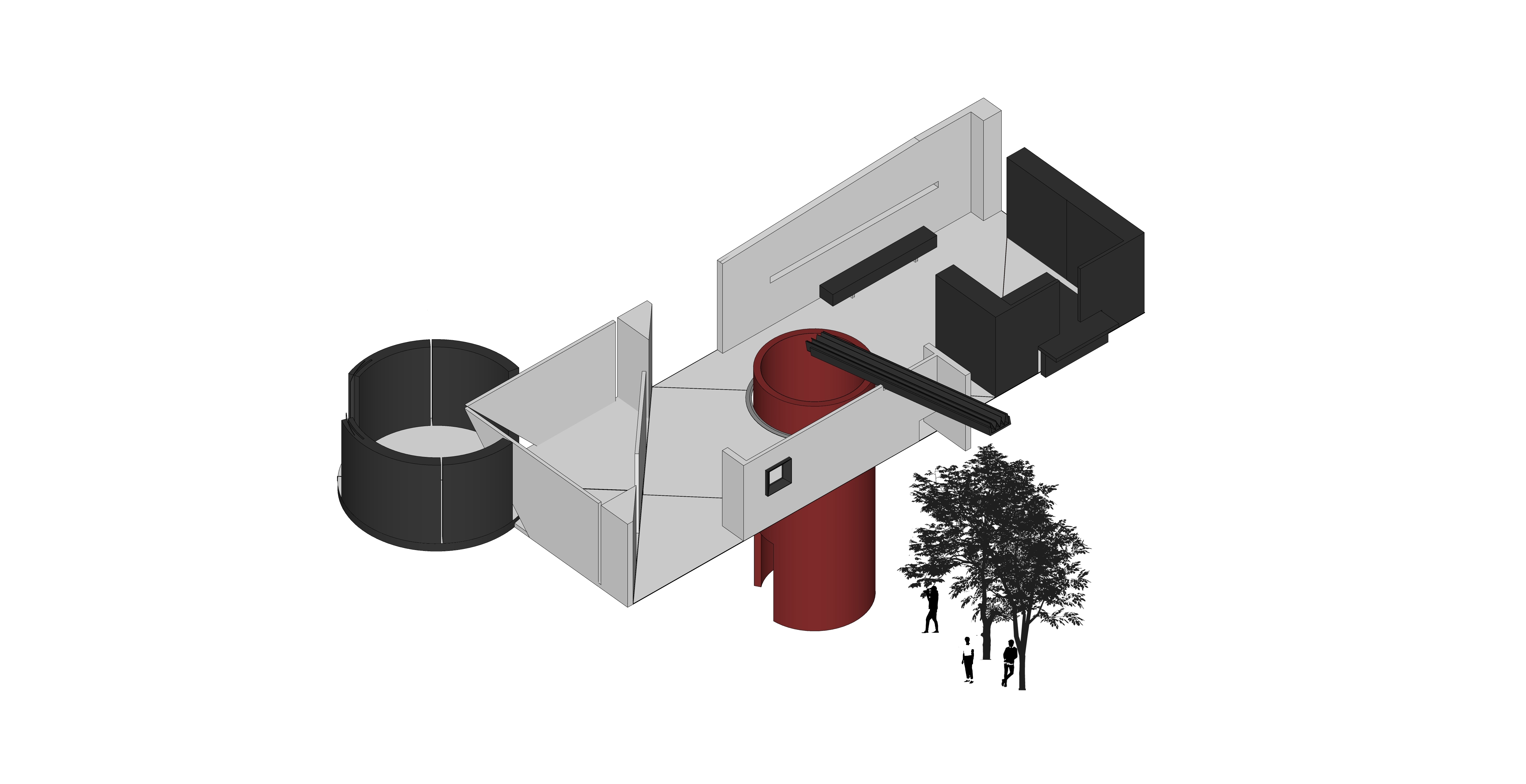BIM建筑|麦蒙服饰办公前厅,自然奇趣 / 正方良行设计 BIM建筑|麦蒙服饰办公前厅,自然奇趣 / 正方良行设计