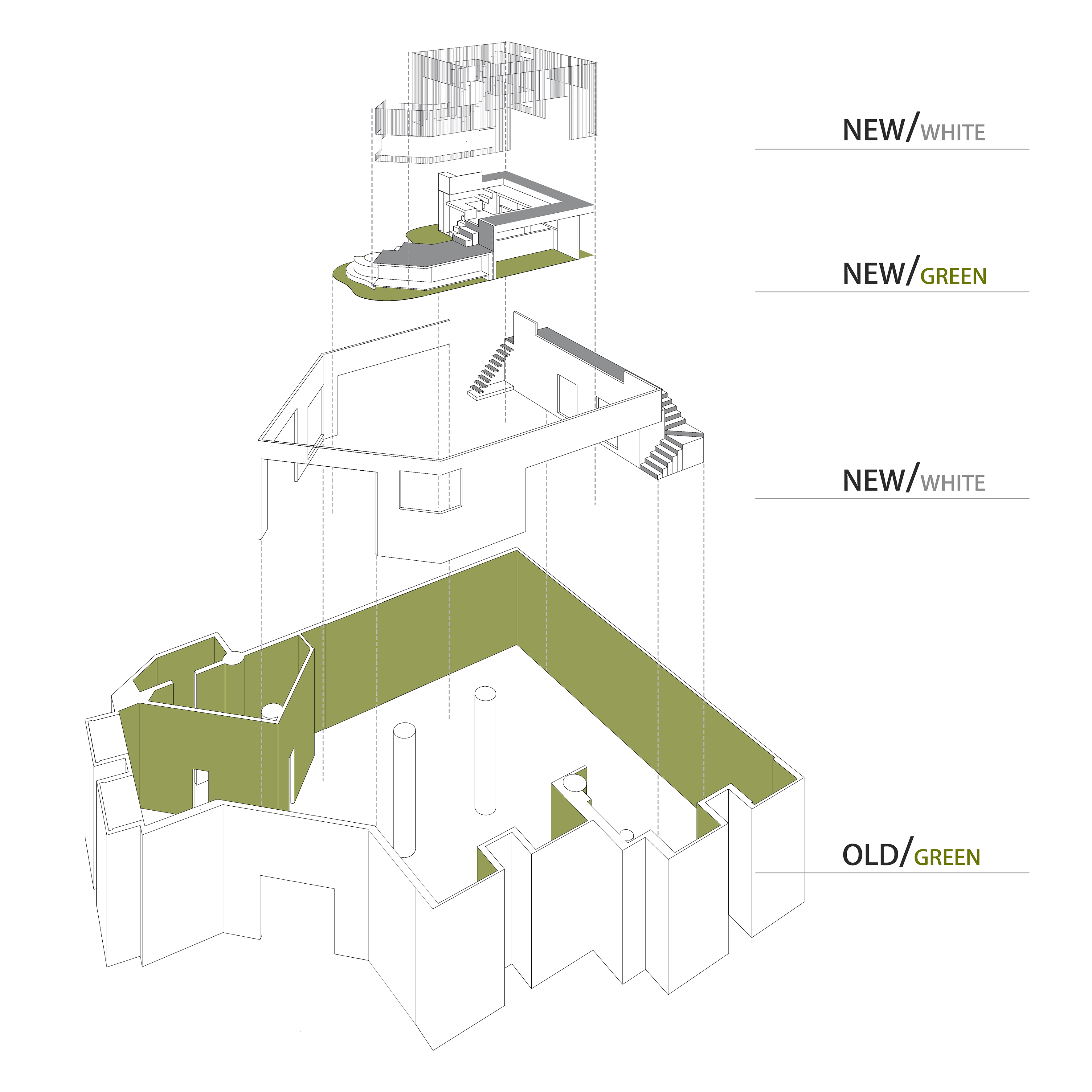 BIM建筑|一呼一吸之间:新陈代谢设计观的全方向实践 / QUCESS清石设计 BIM建筑|一呼一吸之间:新陈代谢设计观的全方向实践 / QUCESS清石设计