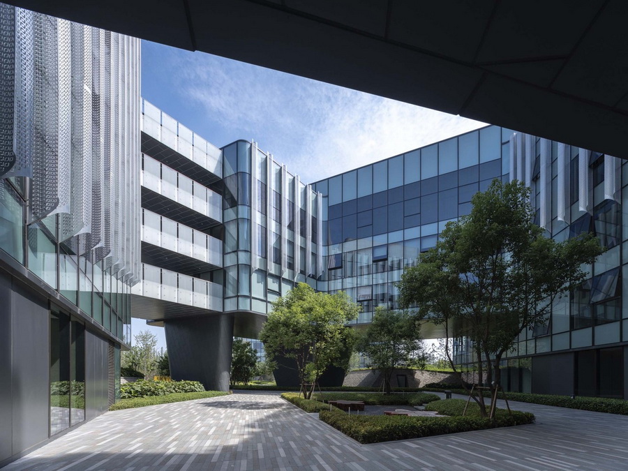 BIM建筑|南京生态科技岛新纬壹科技园区 / NBBJ BIM建筑|南京生态科技岛新纬壹科技园区 / NBBJ
