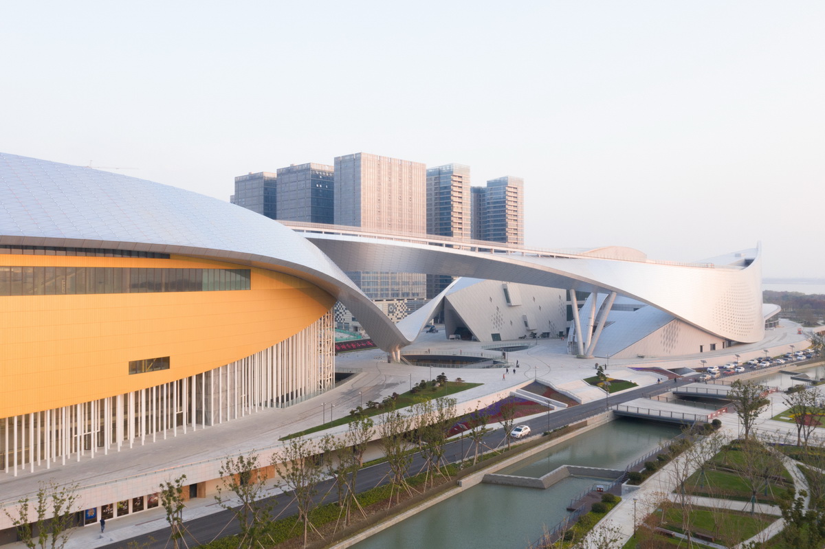 BIM建筑|苏州湾大剧院:太湖之畔的“飘带” / 克里斯蒂安·德·包赞巴克 BIM建筑|苏州湾大剧院:太湖之畔的“飘带” / 克里斯蒂安·德·包赞巴克