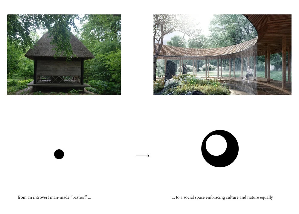 BIM建筑|Sanderumgaard花园凉亭,北欧古老与日式禅意风格的混合 / Squareone BIM建筑|Sanderumgaard花园凉亭,北欧古老与日式禅意风格的混合 / Squareone