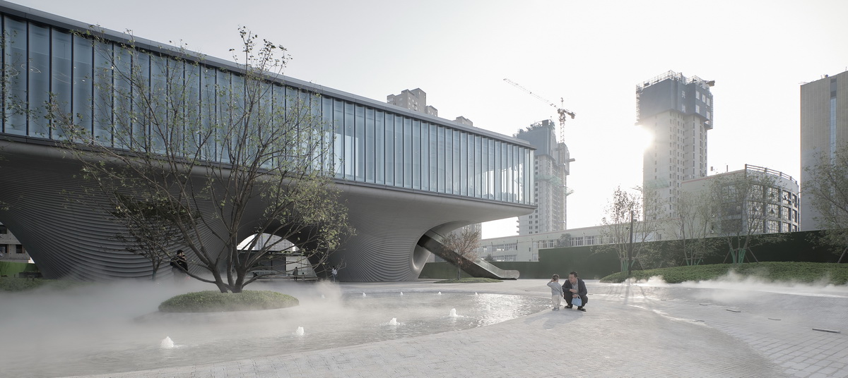 BIM建筑|漂浮之门——西安沣东新城莱安社区中心 / EID Architecture BIM建筑|漂浮之门——西安沣东新城莱安社区中心 / EID Architecture