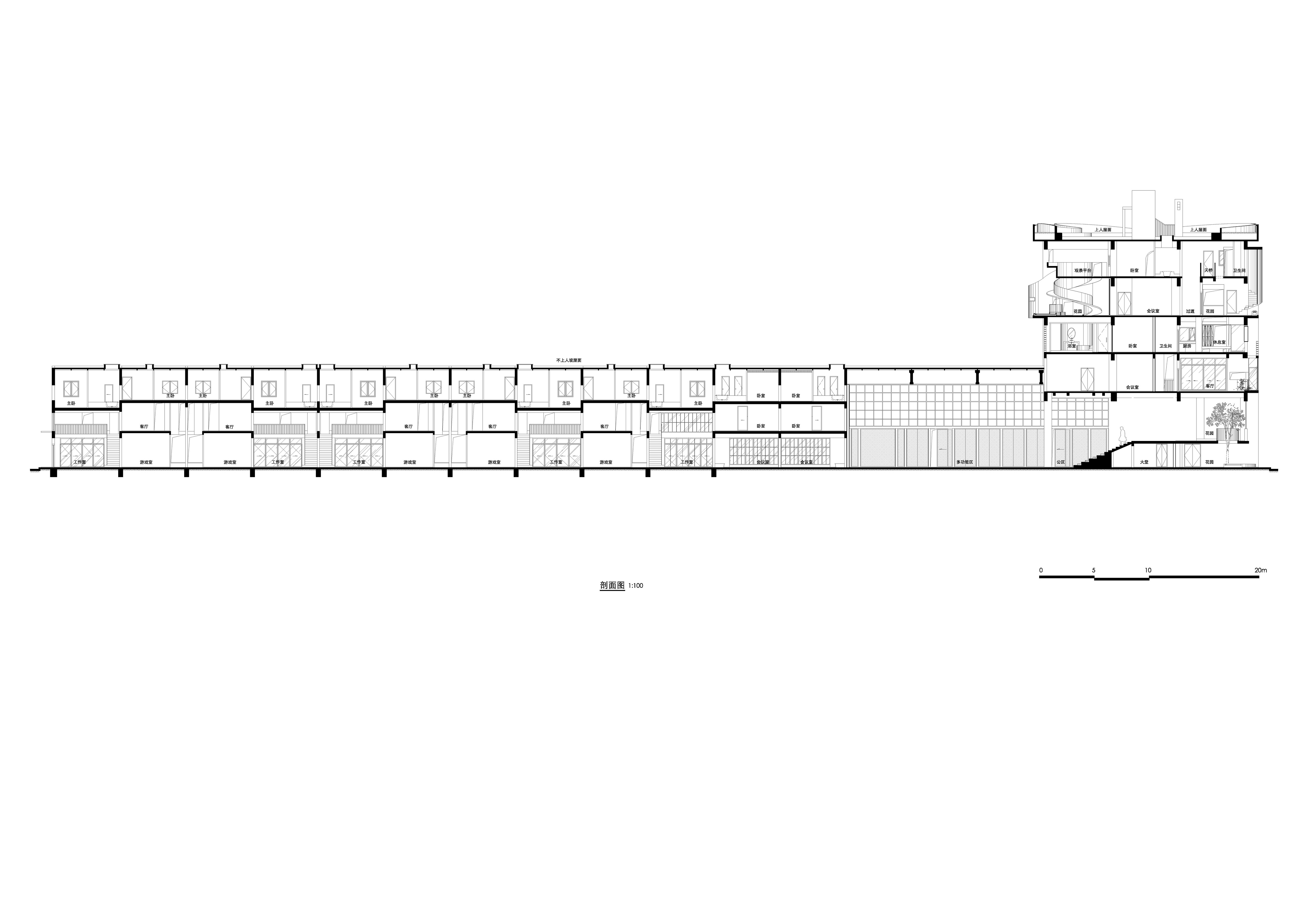BIM建筑|紫泥十二门无界社区 / 扉建筑 BIM建筑|紫泥十二门无界社区 / 扉建筑