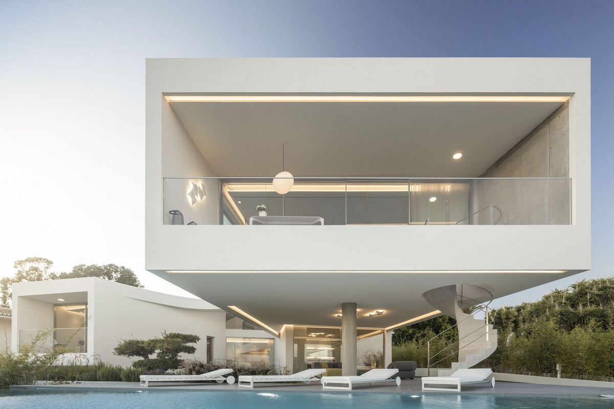 BIM建筑|葡萄牙 Dorfler 住宅,大胆而优雅的曲线 / Vitor Vilhena Arquitectura BIM建筑|葡萄牙 Dorfler 住宅,大胆而优雅的曲线 / Vitor Vilhena Arquitectura