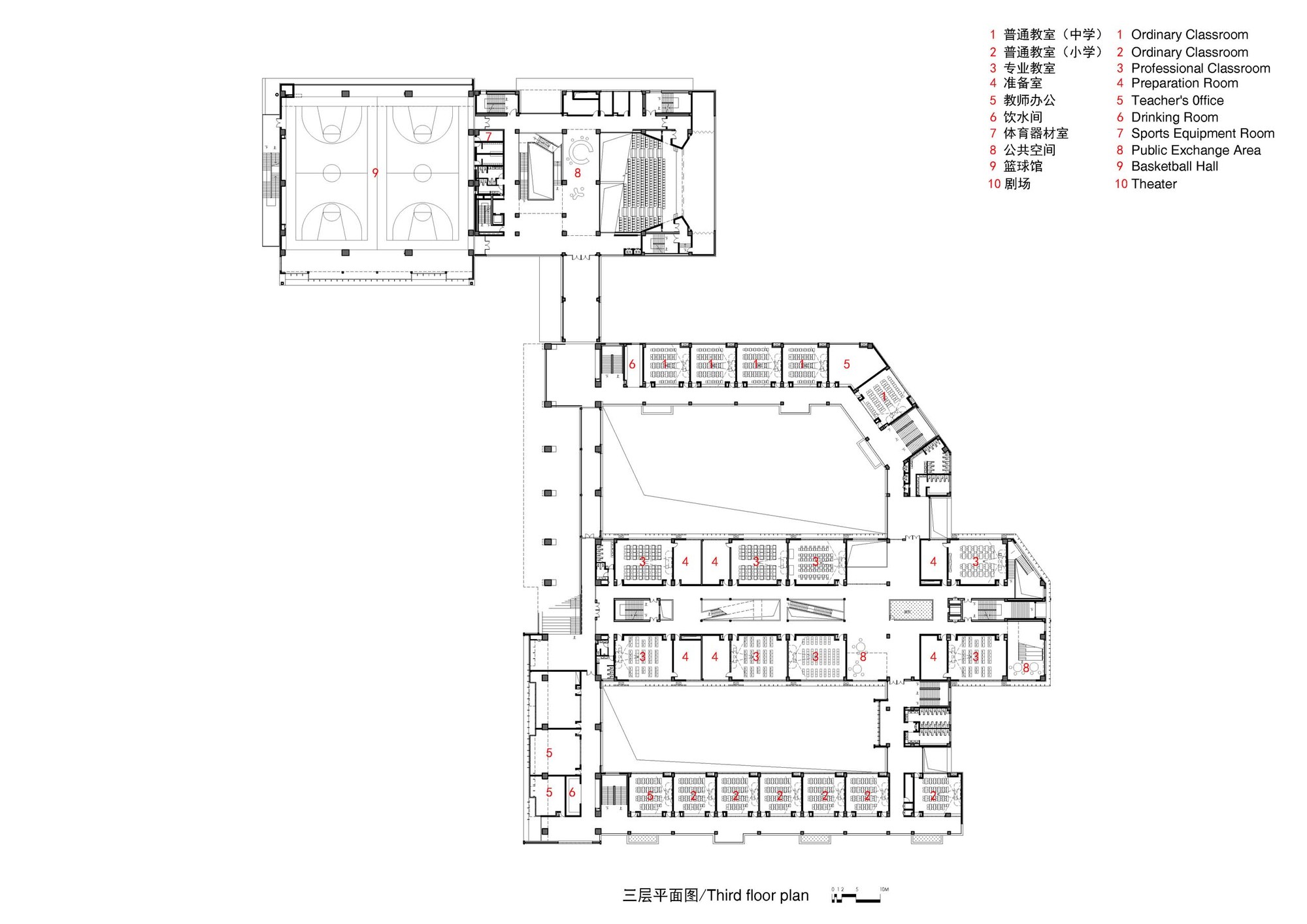 BIM建筑|华东师范大学第二附属中学前滩学校及冰厂田前滩幼儿园 / 致正建筑工作室+大正建筑事务所 BIM建筑|华东师范大学第二附属中学前滩学校及冰厂田前滩幼儿园 / 致正建筑工作室+大正建筑事务所