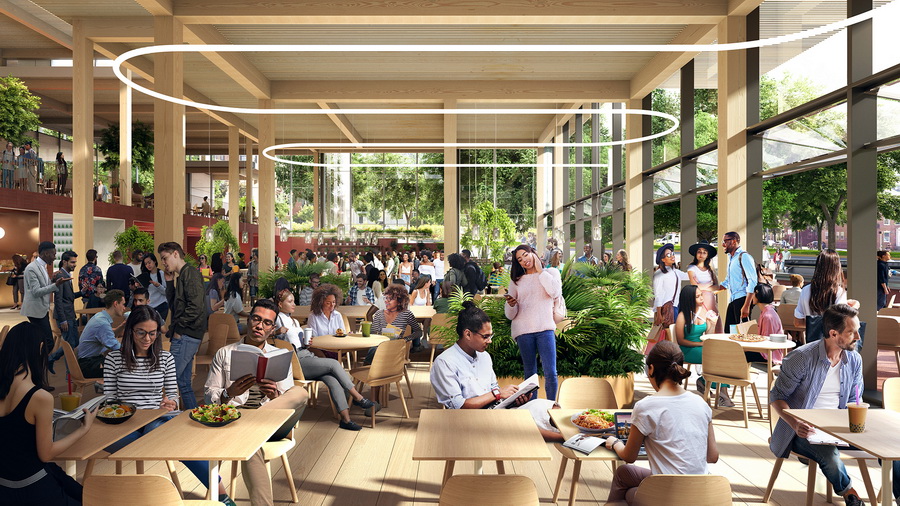 BIM建筑|BIG揭晓约翰斯·霍普金斯大学学生中心设计方案:“The Village村落” BIM建筑|BIG揭晓约翰斯·霍普金斯大学学生中心设计方案:“The Village村落”