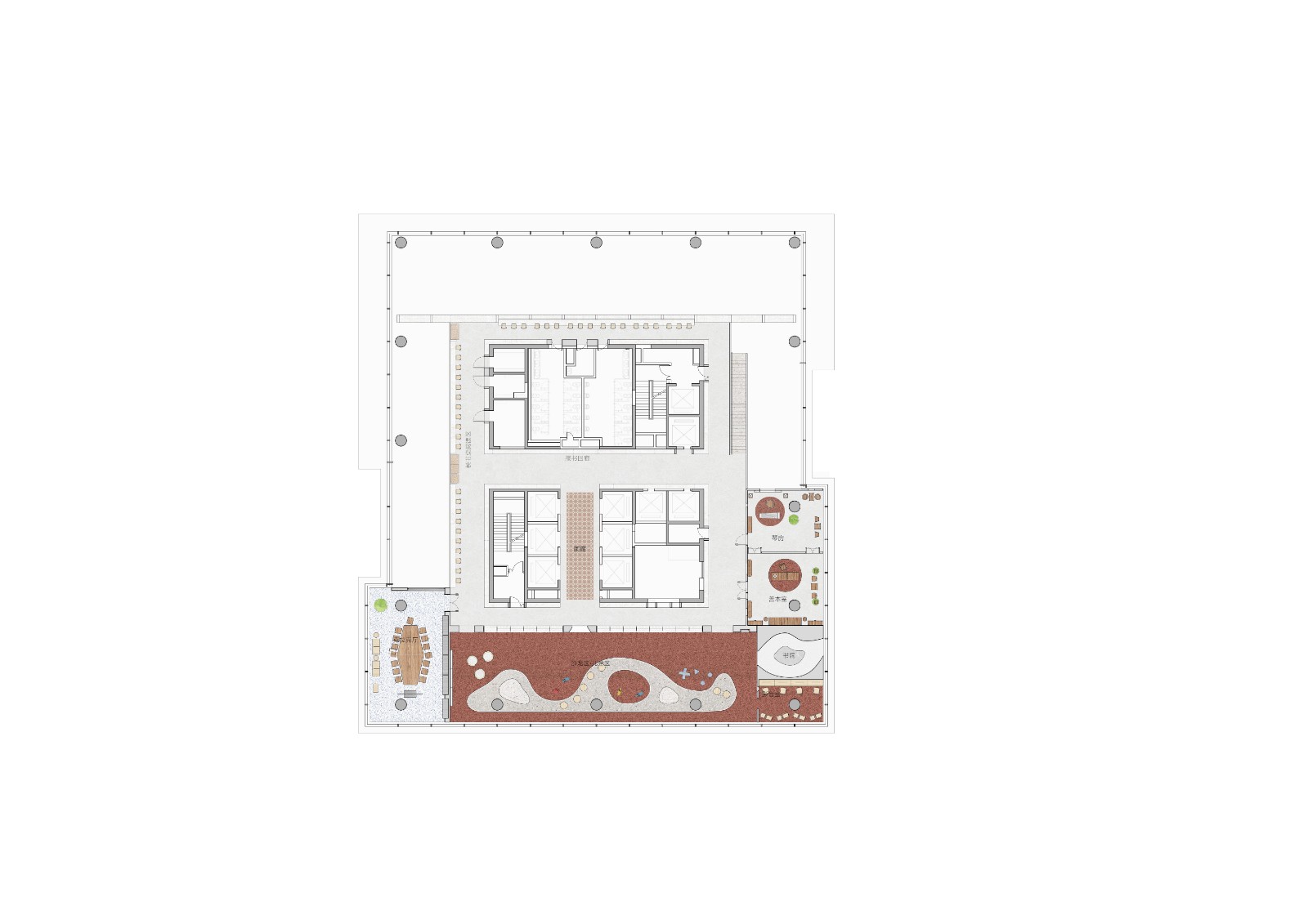 BIM建筑|朝彻书屋——一个抽象的港口城市 / Wutopia Lab BIM建筑|朝彻书屋——一个抽象的港口城市 / Wutopia Lab