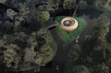 BIM建筑|Sanderumgaard花园凉亭,北欧古老与日式禅意风格的混合 / Squareone-BIM建筑网