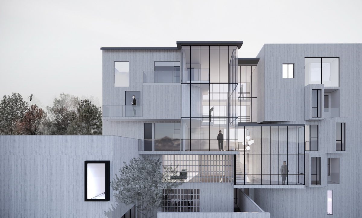 BIM建筑|福建龙岩B&B MIX私人住宅 混合型住宅设计记 / 上海垒空间与建筑设计工作室 BIM建筑|福建龙岩B&B MIX私人住宅 混合型住宅设计记 / 上海垒空间与建筑设计工作室
