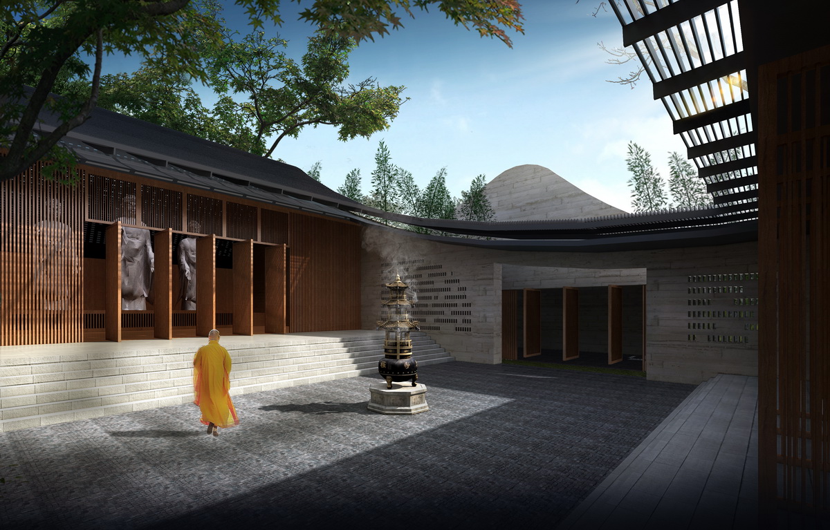 BIM建筑|融素——一座现代寺庙的初现 / 墨泰建筑 BIM建筑|融素——一座现代寺庙的初现 / 墨泰建筑