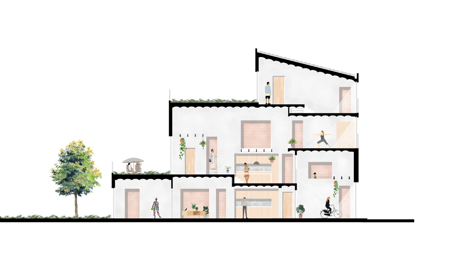 BIM建筑|1819 HY住宅,西班牙 / ABrito Architects BIM建筑|1819 HY住宅,西班牙 / ABrito Architects