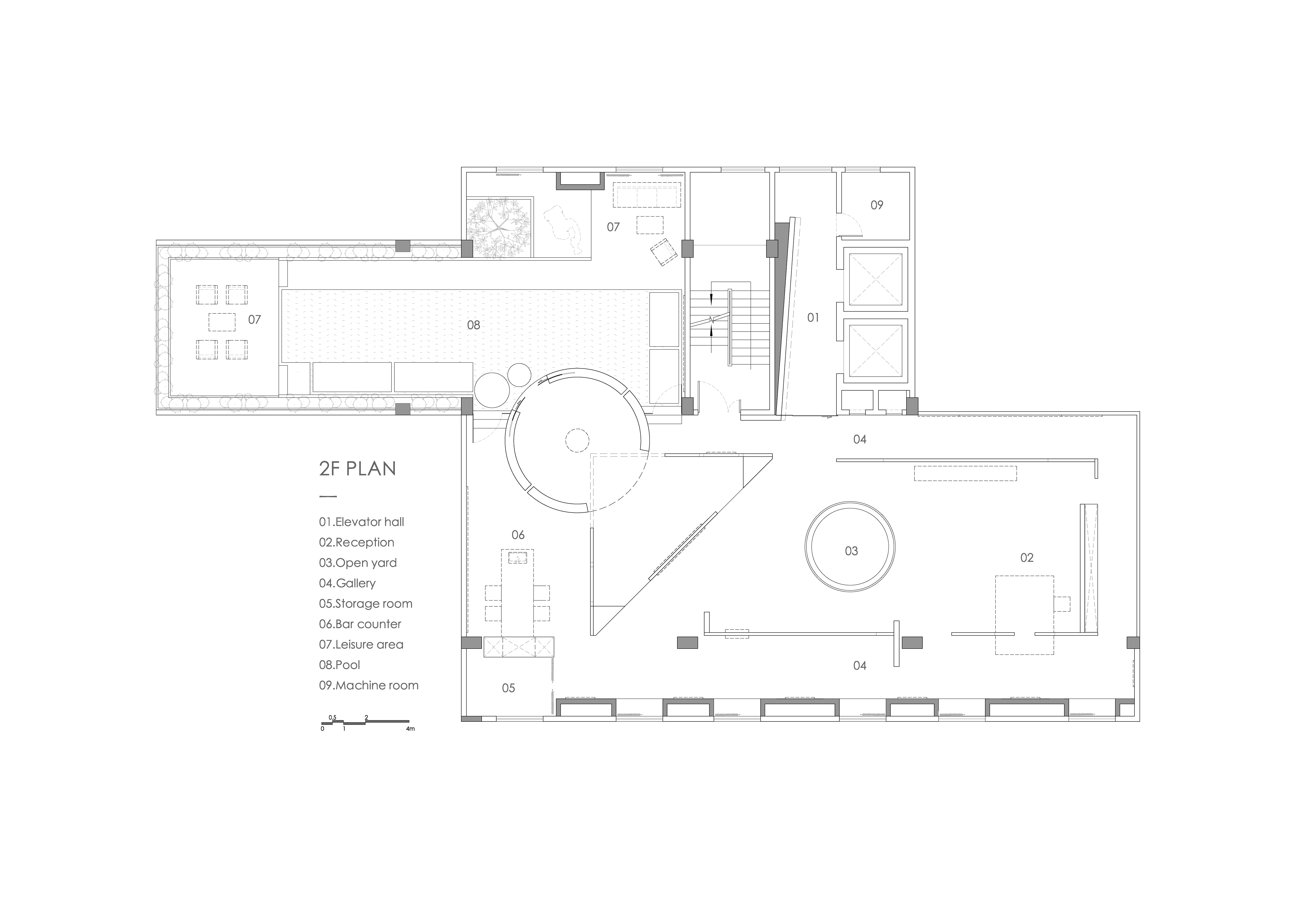 BIM建筑|麦蒙服饰办公前厅,自然奇趣 / 正方良行设计 BIM建筑|麦蒙服饰办公前厅,自然奇趣 / 正方良行设计