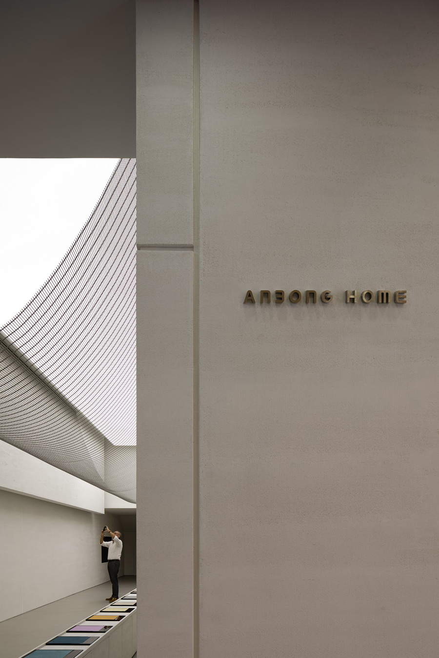 BIM建筑|ANBONG HOME 艺术涂料展厅 / 艾克建筑设计 BIM建筑|ANBONG HOME 艺术涂料展厅 / 艾克建筑设计
