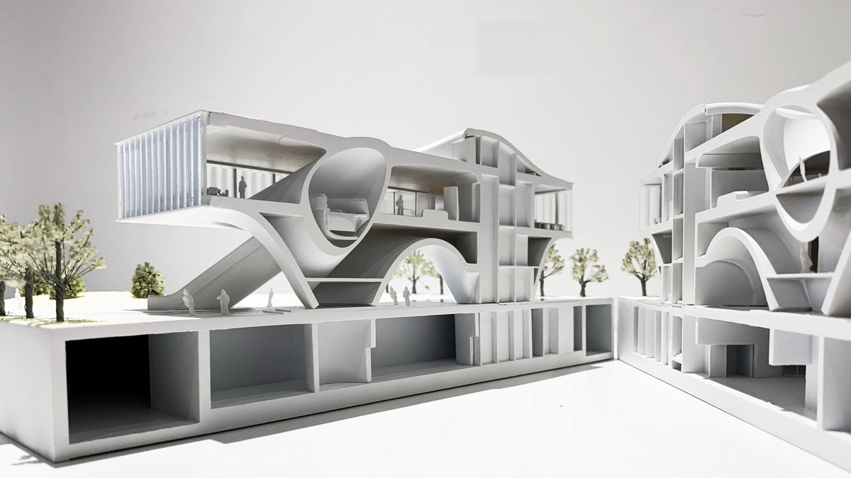 BIM建筑|漂浮之门——西安沣东新城莱安社区中心 / EID Architecture BIM建筑|漂浮之门——西安沣东新城莱安社区中心 / EID Architecture