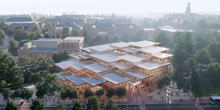 BIM建筑|BIG揭晓约翰斯·霍普金斯大学学生中心设计方案:“The Village村落” BIM建筑|BIG揭晓约翰斯·霍普金斯大学学生中心设计方案:“The Village村落”