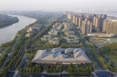 BIM建筑|南京生态科技岛新纬壹科技园区 / NBBJ-BIM建筑网