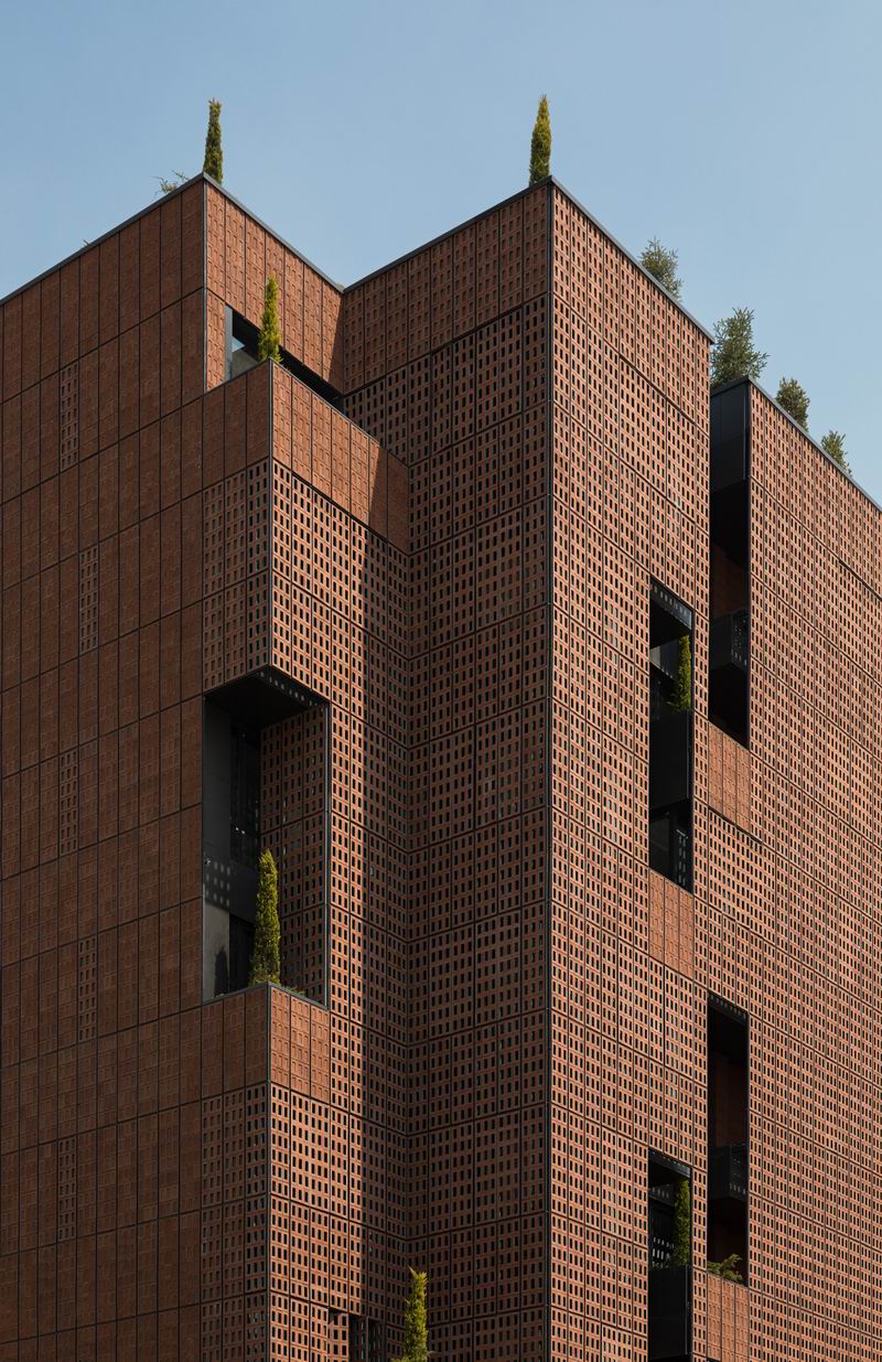 BIM建筑|砖石结构像素化装饰 | 谢里夫理工大学办公楼 BIM建筑|砖石结构像素化装饰 | 谢里夫理工大学办公楼