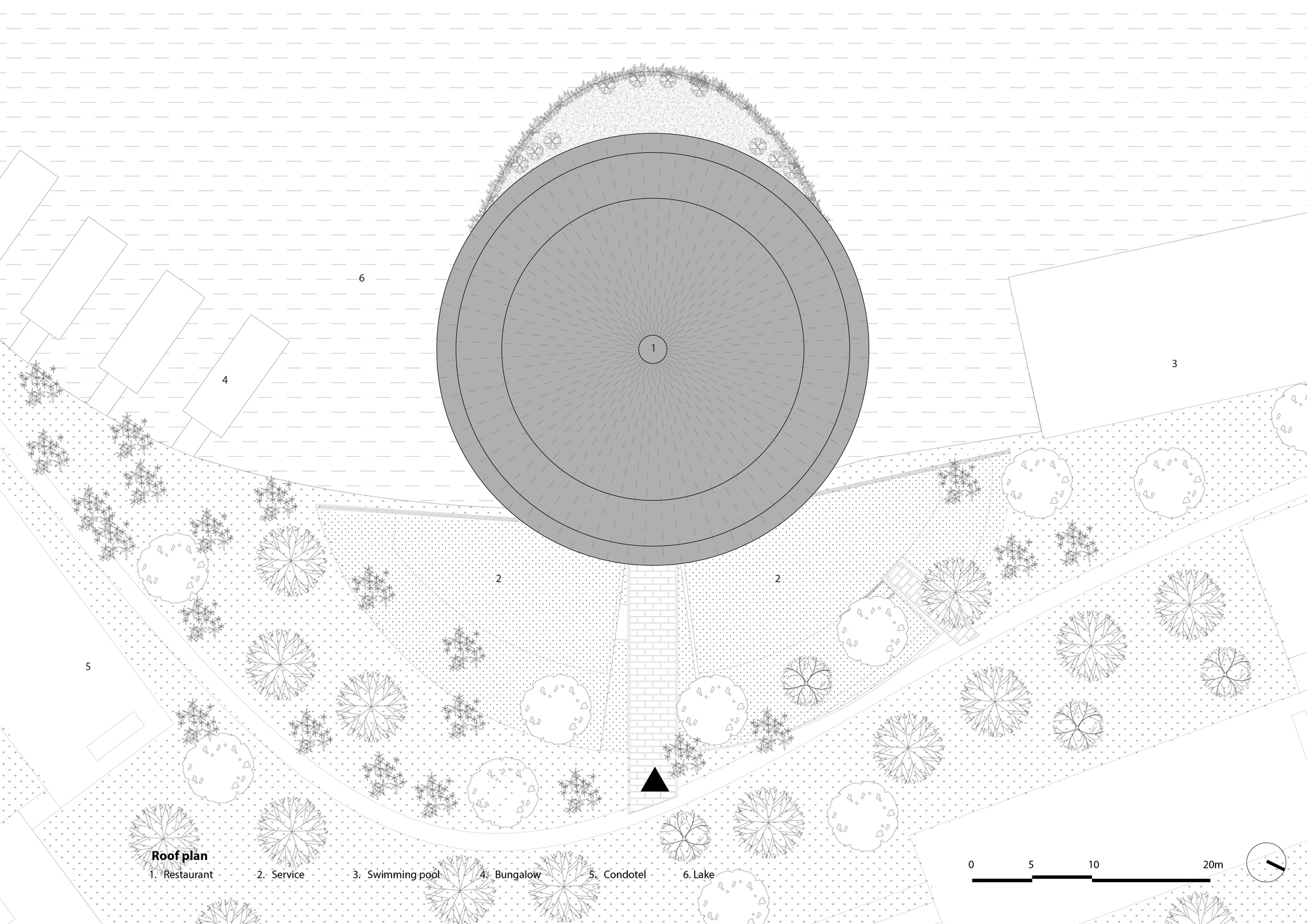 BIM建筑|维达纳受蕴餐厅,模块化竹制架构 / 武重义建筑事务所 BIM建筑|维达纳受蕴餐厅,模块化竹制架构 / 武重义建筑事务所