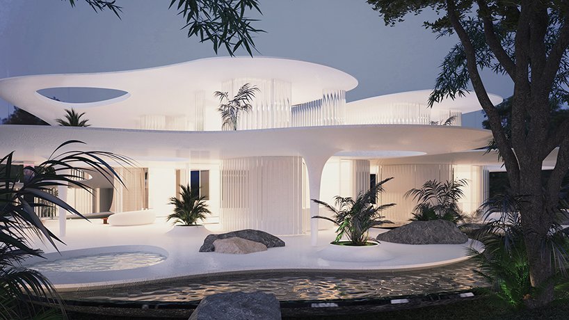 BIM建筑|来自自然的蝴蝶型住宅 | 314建筑工作室 BIM建筑|来自自然的蝴蝶型住宅 | 314建筑工作室