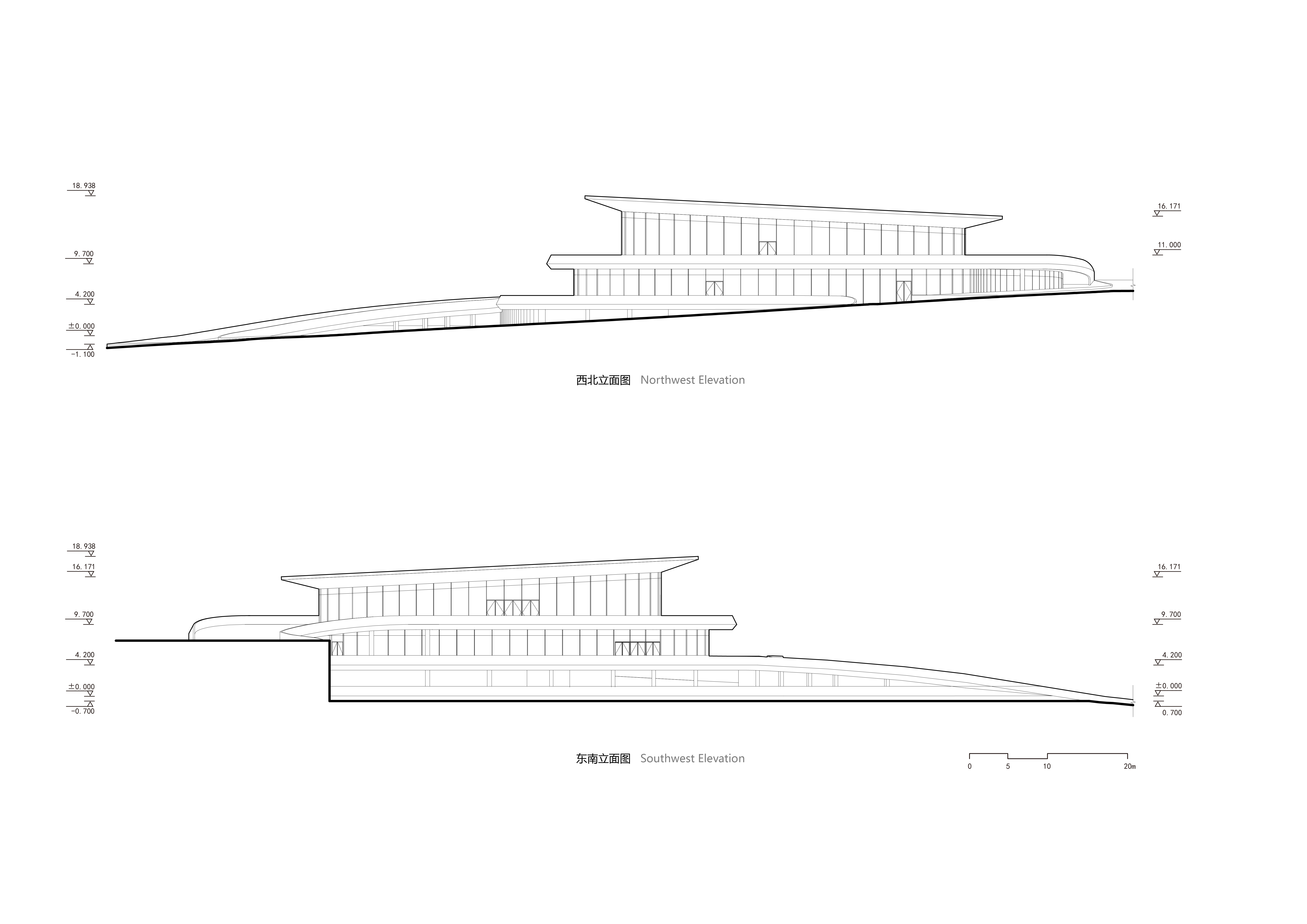 BIM建筑|“融于自然,地景之上”——江西虔心小镇展厅设计 / GWP Architects BIM建筑|“融于自然,地景之上”——江西虔心小镇展厅设计 / GWP Architects