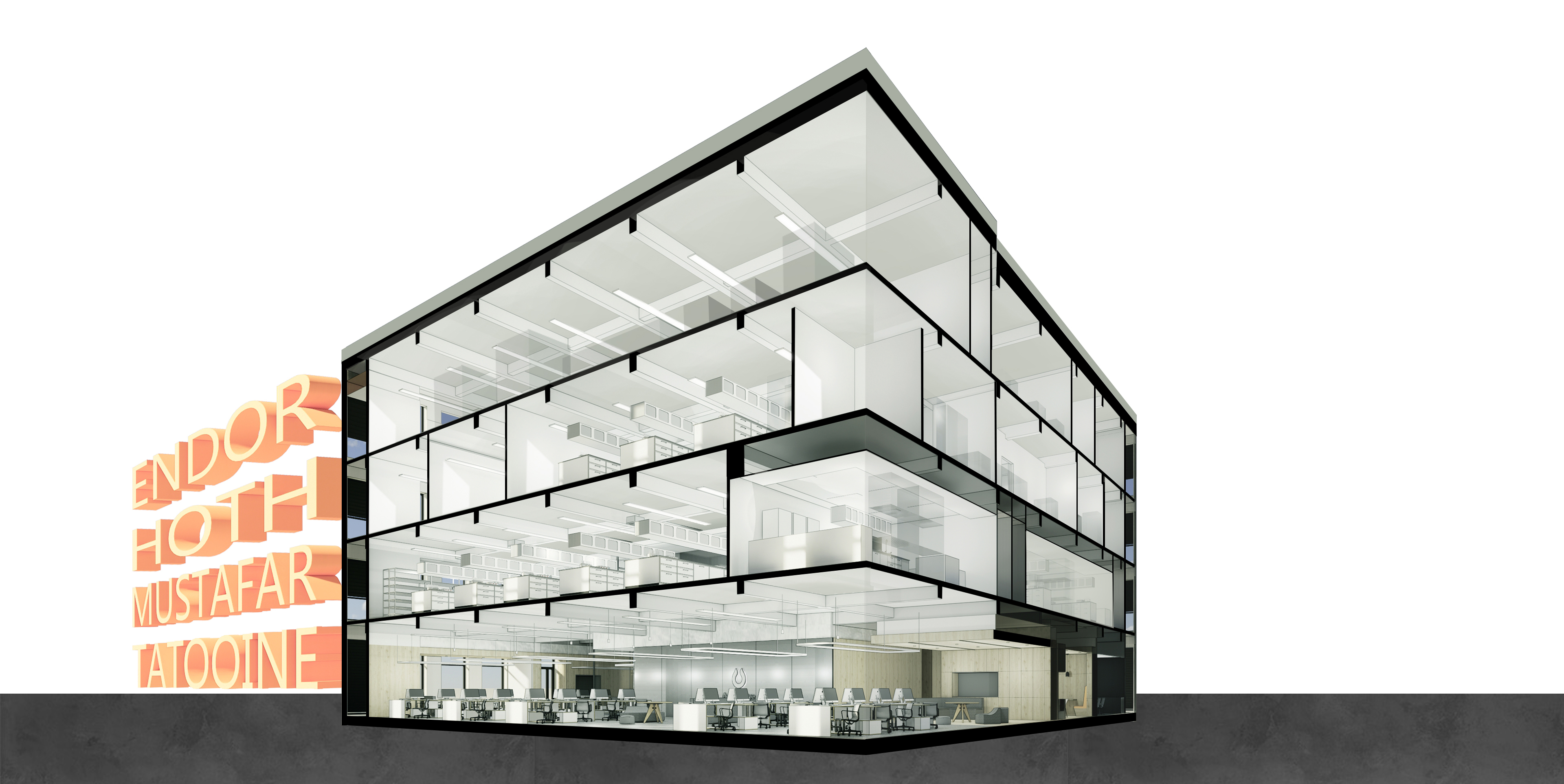 BIM建筑|阿诺医药肿瘤免疫治疗药物创新中心 / TOPOS DESIGN BIM建筑|阿诺医药肿瘤免疫治疗药物创新中心 / TOPOS DESIGN