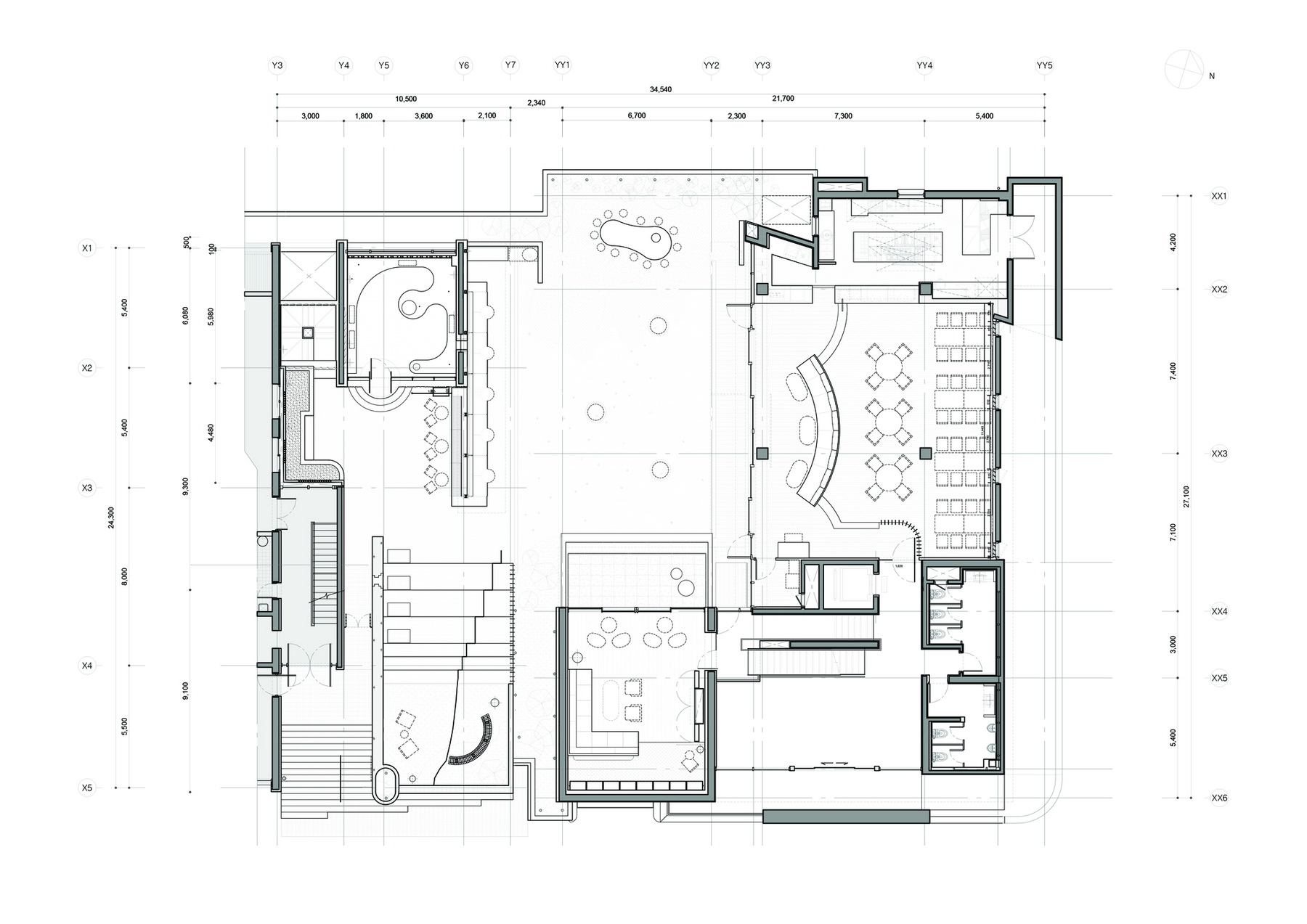 BIM建筑|Roly-Poly创意餐厅,韩国 / studioVASE BIM建筑|Roly-Poly创意餐厅,韩国 / studioVASE