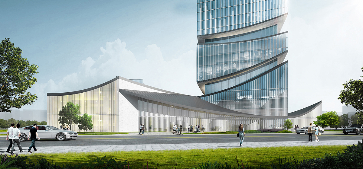 BIM建筑|衢州智慧新城综合体项目方案“连绵山水” / 零壹城市建筑事务所 BIM建筑|衢州智慧新城综合体项目方案“连绵山水” / 零壹城市建筑事务所