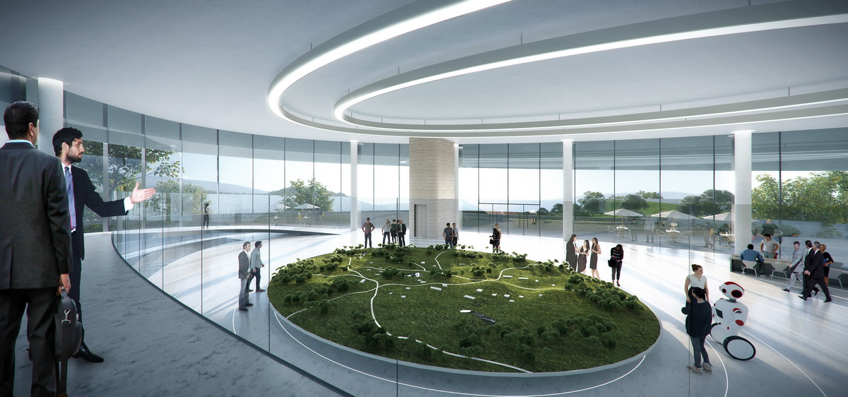 BIM建筑|“融于自然,地景之上”——江西虔心小镇展厅设计 / GWP Architects BIM建筑|“融于自然,地景之上”——江西虔心小镇展厅设计 / GWP Architects