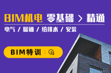 BIM机电专业零基础进阶视频课程,BIM考试+BIM实战应用,全国BIM等级考试二级机电培训课程-BIM建筑网