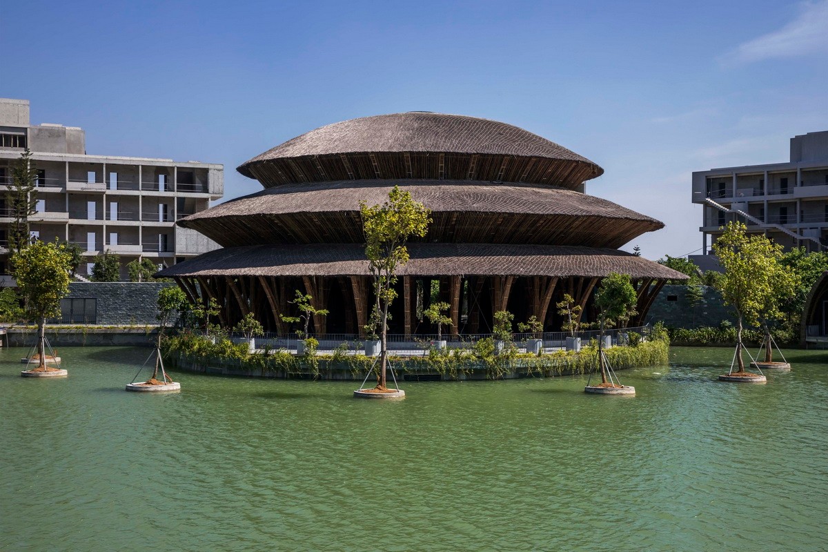 BIM建筑|维达纳受蕴餐厅,模块化竹制架构 / 武重义建筑事务所 BIM建筑|维达纳受蕴餐厅,模块化竹制架构 / 武重义建筑事务所