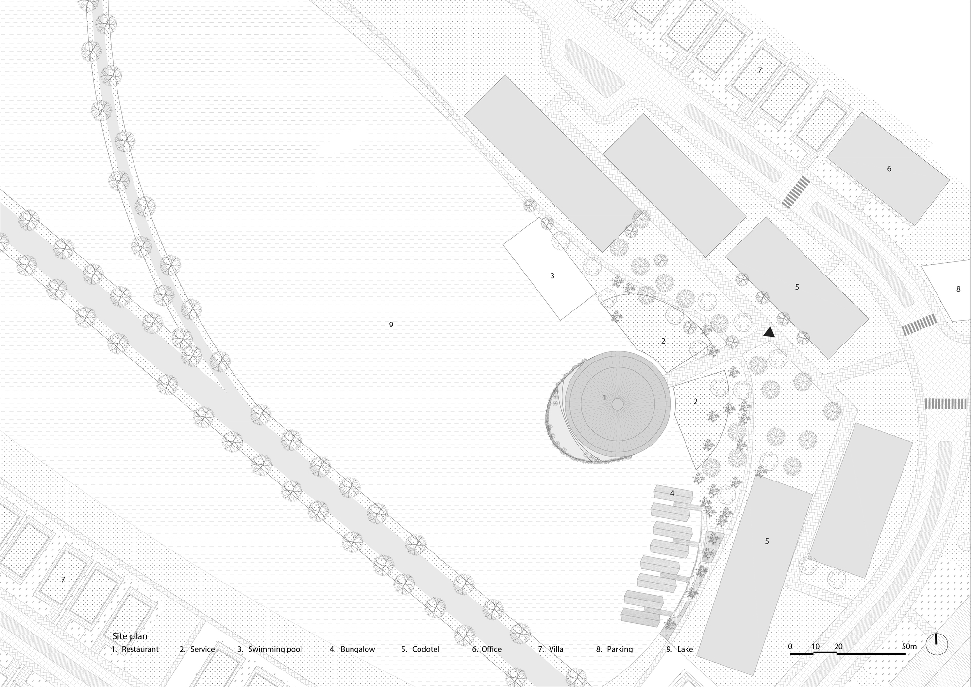 BIM建筑|维达纳受蕴餐厅,模块化竹制架构 / 武重义建筑事务所 BIM建筑|维达纳受蕴餐厅,模块化竹制架构 / 武重义建筑事务所