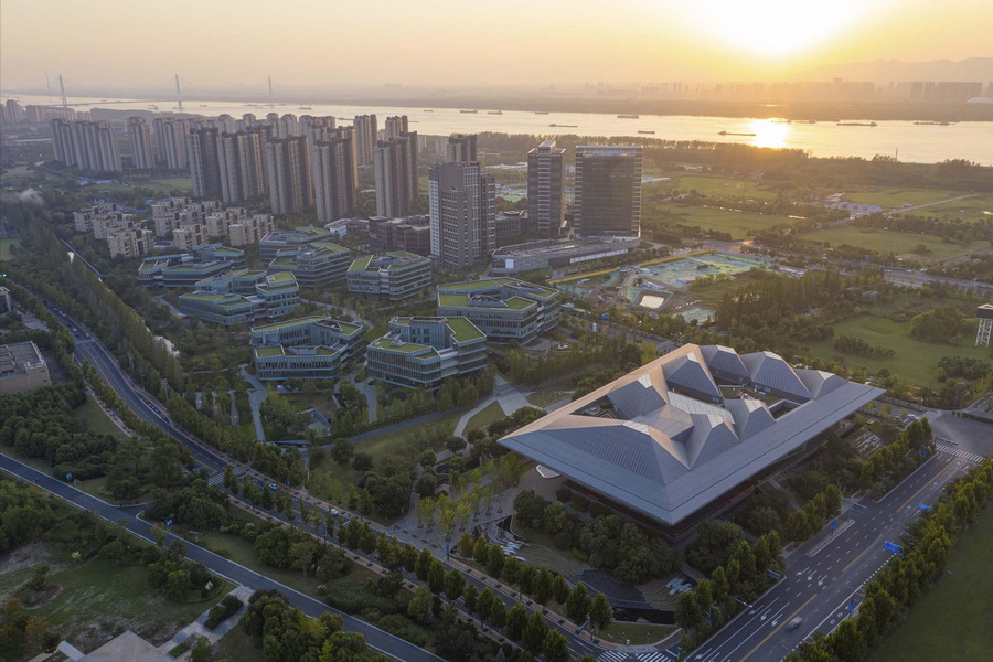 BIM建筑|南京生态科技岛新纬壹科技园区 / NBBJ BIM建筑|南京生态科技岛新纬壹科技园区 / NBBJ