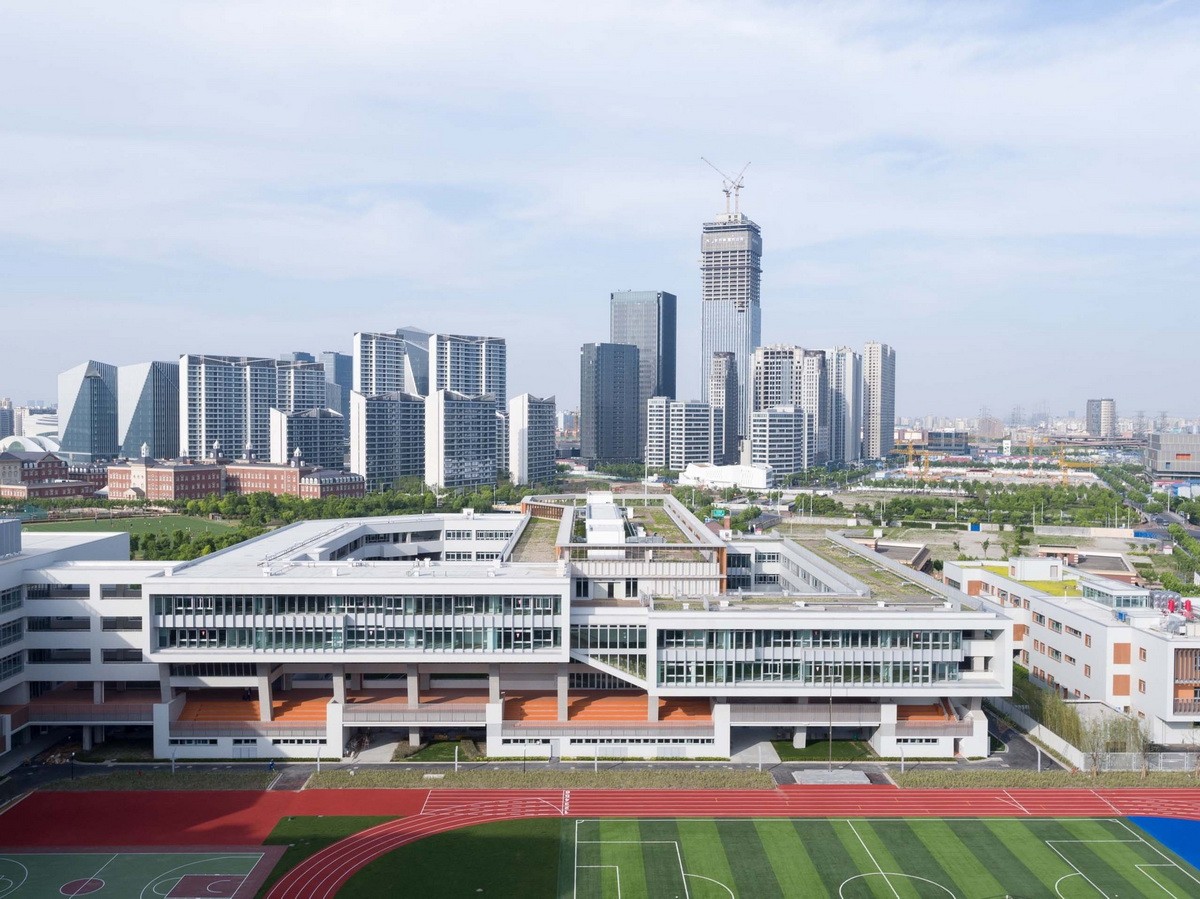 BIM建筑|华东师范大学第二附属中学前滩学校及冰厂田前滩幼儿园 / 致正建筑工作室+大正建筑事务所 BIM建筑|华东师范大学第二附属中学前滩学校及冰厂田前滩幼儿园 / 致正建筑工作室+大正建筑事务所