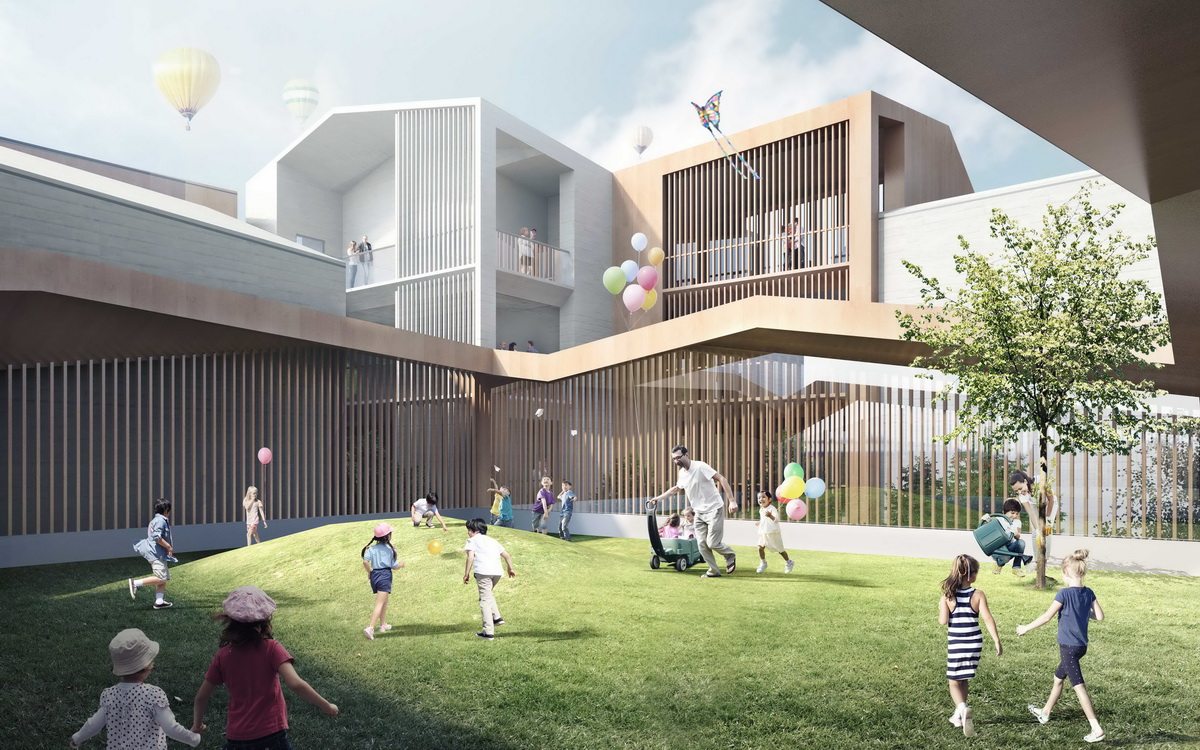 BIM建筑|杭州临安·风之谷户外自然学校 / GWP Architects BIM建筑|杭州临安·风之谷户外自然学校 / GWP Architects